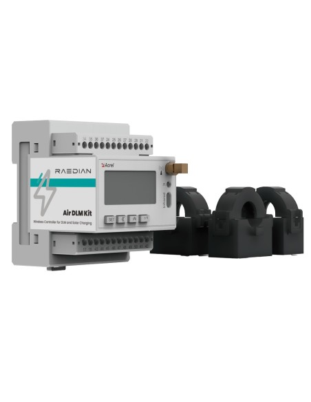 RAEDIAN SMART METER - COMPATIBLE WITH NEX AND GEMINI - SINGLE-PHASE AND THREE-PHASE UP TO 100A - COMMUNICATION LORA - DIN RAIL 