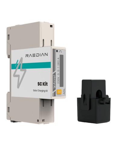 RAEDIAN SMART METER - COMPATIBLE CON NEO - MONOFÁSICO | HASTA 80A - BIDIRECCIONAL - MONTAJE EN CARRIL DIN - CLASE I DE PRECISIÓN