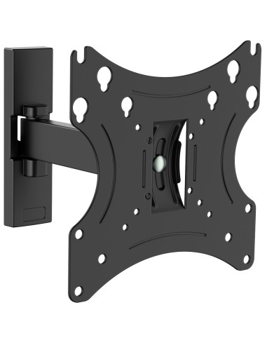 SOPORTE CON BRAZO - PESO SOPORTADO 20KG - VESA 200X200MM - DISTANCIA A LA PARED DE 75-233MM - INCLINACIÓN -15º / +15º - GIRO -90