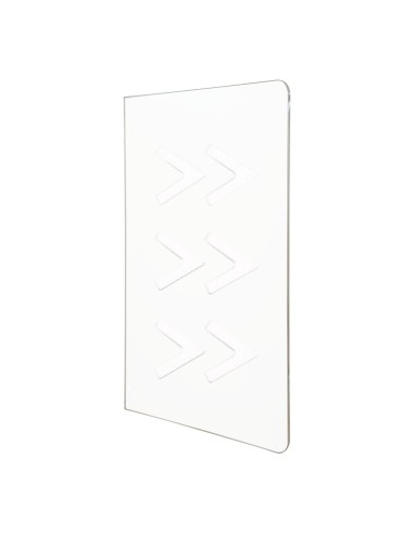 PUERTA PARA TORNO - COMPATIBLE CON TS-SG808 - 414 (AN) X 1296 (AL) X 10 (FO) MM - ORIFICIOS DE INSTALACIÓN - MATERIAL ACRÍLICO -