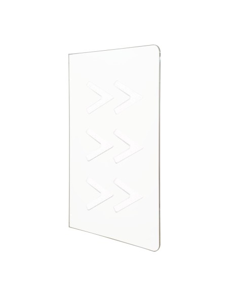 PUERTA PARA TORNO - COMPATIBLE CON TS-SG808 - 414 (AN) X 1296 (AL) X 10 (FO) MM - ORIFICIOS DE INSTALACIÓN - MATERIAL ACRÍLICO -