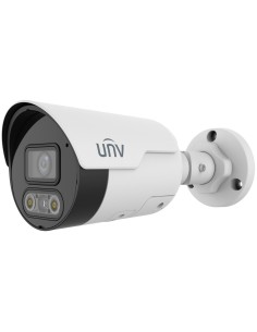 CÁMARA BULLET IP UNIVIEW - GAMA EASY - 4 MP | LENTE 4 MM | MICROSD 512 GB - LUZ BLANCA 30 M | IR 30 M | WDR 120 DB -  - POE | UM
