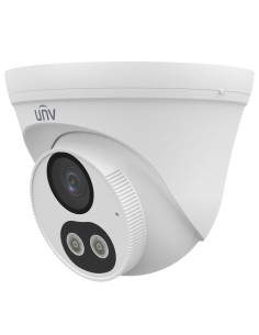 CÁMARA TURRET IP UNIVIEW - GAMA EASY - 2 MP | LENTE 2.8 MM | MICROSD 128 GB - LUZ BLANCA 30 M | IR 30 M - COLORHUNTER - POE | IP