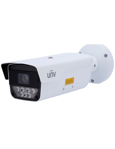 LPR UNIVIEW - PRO RANGE - 4 LANES - 4MP | MOTORIZED LENS 8~32 MM | MICROSD - IR 40 M | SENSOR 1/1.8" - (F1.6) - WISE-ISP | LPR 