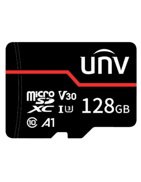 TARJETA MICROSD UNIVIEW - CAPACIDAD 128 GB - CLASE 10 | VELOCIDAD R/W: 95/70 MB/S - CICLOS E/P: HASTA 3.000 - AMPLIO RANGO DE TE