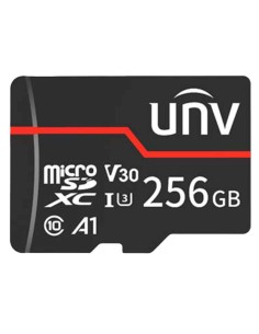 TARJETA MICROSD UNIVIEW - CAPACIDAD 256 GB - CLASE 10 | VELOCIDAD R/W: 95/70 MB/S - CICLOS E/P: HASTA 3.000 - AMPLIO RANGO DE TE