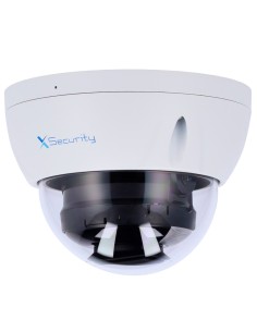 X-SECURITY CÁMARA IP DOME - 6 MEGAPÍXEL  (3288X1850) - LENTE FIJA 2.8MM - WDR 120DB | DUAL LIGHT(IR 30M Y LUZ BLANCA 30M) - WIZS