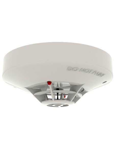 DETECTOR TÉRMICO CONVENCIONAL FIJO 90º - LED GEMELOS PERMITEN UNA VISUALIZACIÓN DE 360° - DETECTOR DE TEMPERATURA FIJA - (9.5 ~