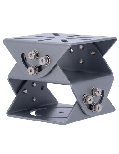 JUNTA CARDAN PT - ACERO INOXIDABLE 316L - ANTI-CORROSIÓN - APTO PARA USO EN EXTERIOR - COLOR GRIS PLATINO - 92.5 (AL) X 100 (AN)