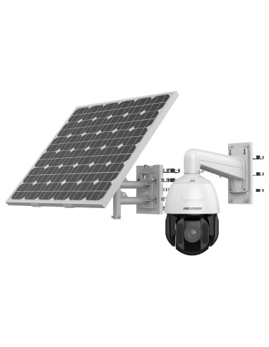 CÁMARA IP DOMO PTZ SOLAR 4G - RESOLUCIÓN 4 MPX (2560X1440) - LENTE VARIFOCAL MOTORIZADA 4.8~120 MM - INCLUYE PANEL FOTOVOLTAICO