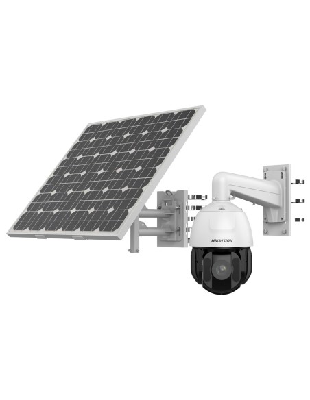CÁMARA IP DOMO PTZ SOLAR 4G - RESOLUCIÓN 4 MPX (2560X1440) - LENTE VARIFOCAL MOTORIZADA 4.8~120 MM - INCLUYE PANEL FOTOVOLTAICO