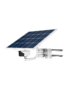 CÁMARA IP TÉRMICA DUAL SOLAR BULLET 4G - SENSOR TÉRMICO 256X192 VOX | LENTE 3.6 MM - SENSOR ÓPTICO 1/2.7 4 MPX | LENTE 4.3 MM -