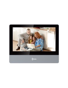 MONITOR PARA VIDEOPORTERO - PANTALLA TÁCTIL IPS 7&QUOT; - AUDIO BIDIRECCIONAL - TCP/IP, WIFI, SIP | 2 SALIDAS DE RELÉ - RANURA T