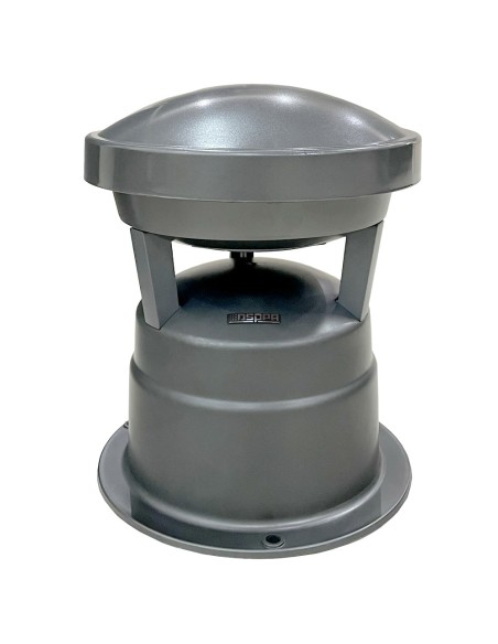 ALTAVOZ DE JARDÍN - RESISTENTE AL AGUA - ALIMENTACIÓN 70V/100V - POTENCIA DE 20W - DISTRIBUCIÓN DEL SONIDO 360º