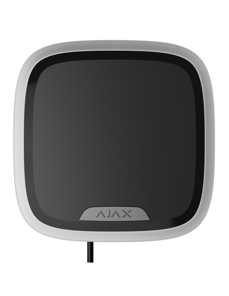 SIRENA EXTERIOR - CERTIFICADO NFA2P Y GRADO 3 - PROTOCOLO FIBRA - AJAX SUPERIOR - TORNILLO DE FIJACIÓN INFERIOR - PRESIÓN SONORA