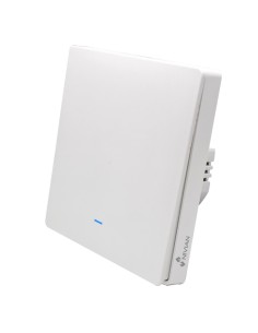 INTERRUPTOR DE PARED INTELIGENTE DE 1 LINEA - WIFI 2.4 GHZ IEEE802.11 B/G/N - CARGA MÁXIMA 10A - PROTECCIÓN CONTRA SOBRETENSIONE