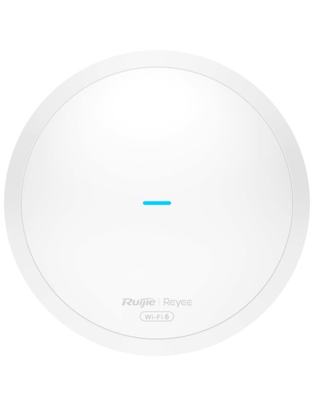 REYEE - AP OMNIDIRECCIONAL WI-FI 6 - FRECUENCIA 2.4 Y 5 GHZ / 80MHZ ANCHO DE CANAL - SOPORTA 802.11A/B/G/N/AC/AX - RENDIMIENTO W