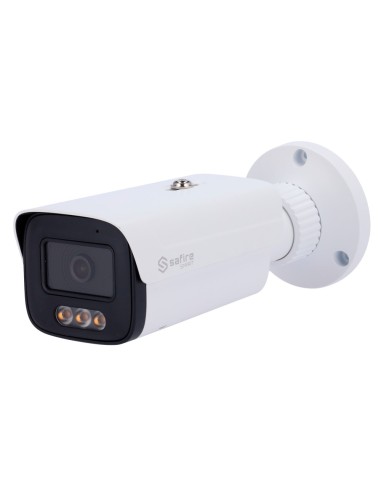 SAFIRE SMART CÁMARA BULLET IP GAMA E1 CON AI-ISP - SENSOR 1/2.9&QUOT; GRAN APERTURA F1.0 NIGHT COLOR X - RESOLUCIÓN 4 MEGAPÍXEL