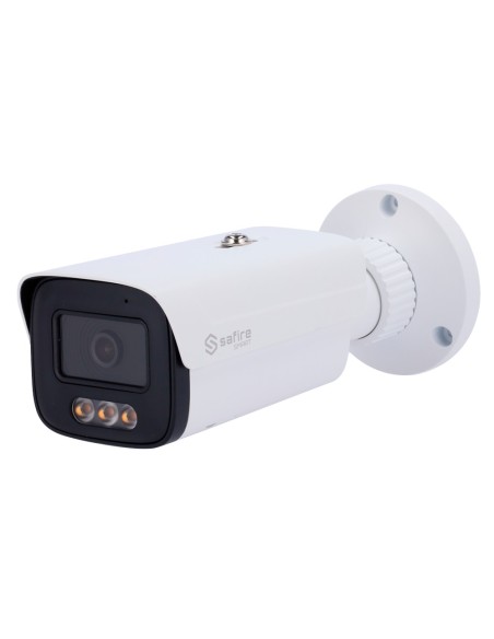 SAFIRE SMART CÁMARA BULLET IP GAMA E1 CON AI-ISP - SENSOR 1/2.9&QUOT; GRAN APERTURA F1.0 NIGHT COLOR X - RESOLUCIÓN 4 MEGAPÍXEL