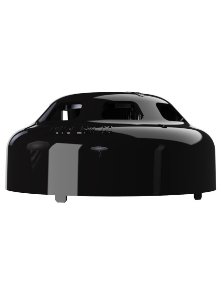 CARCASA NEGRA - DETECTOR DE HUMO FOTOELÉCTRICO CONVENCIONAL - LED GEMELOS PERMITEN UNA VISUALIZACIÓN DE 360° - SENSIBILIDAD VARI