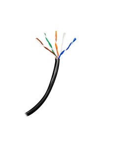 CABLE UTP - CATEGORÍA 5E - ROLLO DE 100 METROS - CONDUCTOR OFC, PUREZA 99.9% COBRE - DIÁMETRO 5.5 MM - CUBIERTA ESPECIAL PARA EX