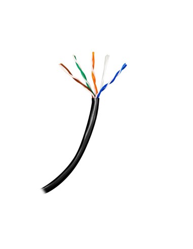 CABLE UTP - CATEGORÍA 5E - ROLLO DE 100 METROS - CONDUCTOR OFC, PUREZA 99.9% COBRE - DIÁMETRO 5.5 MM - CUBIERTA ESPECIAL PARA EX