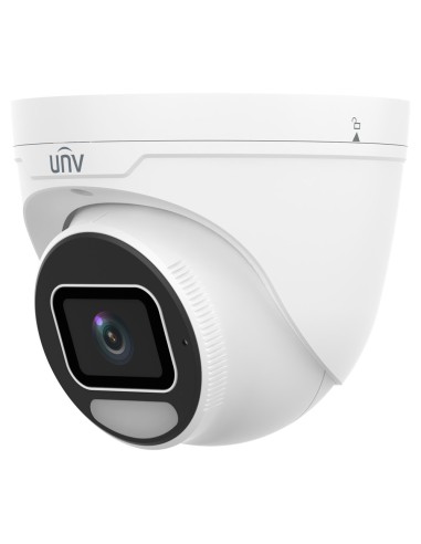 CÁMARA TURRET IP UNIVIEW - GAMA PRIME - 8 MP | LENTE 2.8 MM | MICROSD 512 GB - LUZ BLANCA 40 M | WDR 130 DB - OWLVIEW | SIP | UM