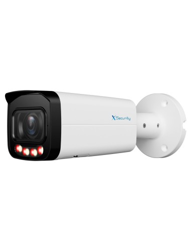 X-SECURITY CÁMARA IP BULLET - 6 MEGAPÍXEL  (3288X1850) - LENTE MOTORIZADA 2.7~13.5MM - WDR 120DB | DUAL LIGHT (IR 60M Y LUZ BLAN