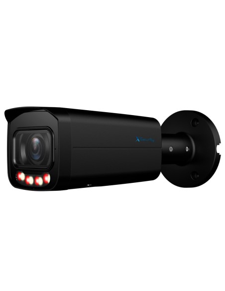 X-SECURITY CÁMARA IP BULLET - 8 MEGAPÍXEL  (3840X2160) - LENTE MOTORIZADA 2.7~13.5 MM - WDR 120DB | DUAL LIGHT (IR 60M Y LUZ BLA