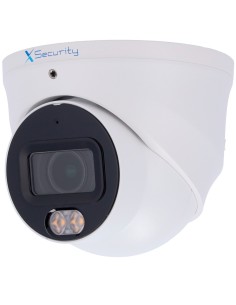 X-SECURITY CÁMARA IP TURRET WIZCOLOR - 4 MEGAPÍXEL (2688X1520) | SENSOR 1/1.8&QUOT; F1.0 - LENTE 2.8MM / LED BLANCO 50M - WDR 12