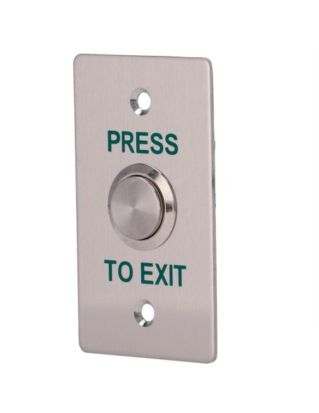 DOOR RELEASE BUTTON - PROFESSIONAL USE - TESTED 500.000 USES - NO/NC/COM | FLUSH OR SURFACE MOUNTED - DIMENSIONS 86 (H) X 50 (W