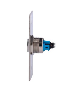 DOOR RELEASE BUTTON - PROFESSIONAL USE - TESTED 500.000 USES - NO/NC/COM | FLUSH OR SURFACE MOUNTED - DIMENSIONS 86 (H) X 50 (W 2