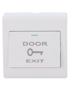 PULSADOR DE LIBERACIÓN DE PUERTA - USO PROFESIONAL - TESTADO 500.000 USOS - NO/COM | SUPERFICIE - MEDIDAS 86 (AL) X 86 (AN) X 25