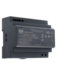 FUENTE DE ALIMENTACIÓN - SALIDA 12 V / 10 A / 150 W - 2 SALIDAS - 178 (AN) X 97 (AL) X 38 (FO) MM - MONTAJE EN CARRIL DIN - PROT