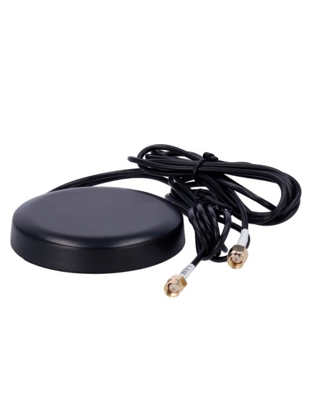 ANTENA 4G Y WI-FI - FRECUENCIA 4G  700-960/1710-2700MHZ - CONECTOR SMA MACHO - MONTAJE EN TECHO DE VEHÍCULO - GANANCIA 4G 5DBI /