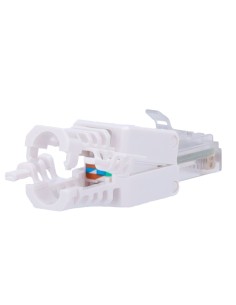 UTP CABLE CONNECTOR - OUTPUT CONNECTOR RJ45 - COMPATIBLE UTP CATEGORY 6A - EASY INSTALLATION WITHOUT TOOLS