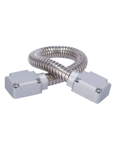 PASACABLES PARA PUERTAS - TUBO FLEXIBLE DE 16 MM DE DIÁMETRO - MATERIAL METÁLICO - PROTEGE CABLES DE DAÑOS - APTO PARA TODO TIPO