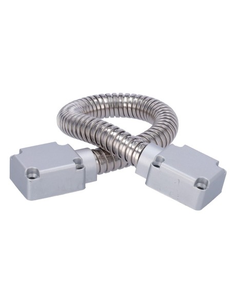 PASACABLES PARA PUERTAS - TUBO FLEXIBLE DE 16 MM DE DIÁMETRO - MATERIAL METÁLICO - PROTEGE CABLES DE DAÑOS - APTO PARA TODO TIPO