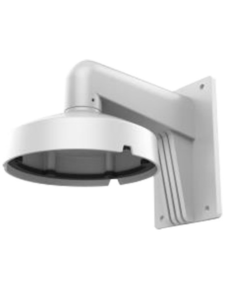 WALL BRACKET - COMPATIBLE FOR DOMES - VALID FOR EXTERIOR USE - WHITE COLOUR - CABLE PASS