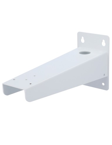 SOPORTE DE PARED - CAPACIDAD DE CARGA 15 KG - APTO PARA USO EN EXTERIOR - COLOR BLANCO - ACERO GALVANIZADO - 200 (AL) X 130 (AN)