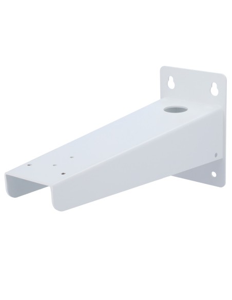 SOPORTE DE PARED - CAPACIDAD DE CARGA 15 KG - APTO PARA USO EN EXTERIOR - COLOR BLANCO - ACERO GALVANIZADO - 200 (AL) X 130 (AN)