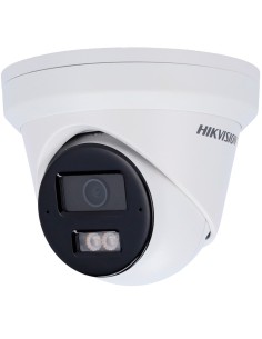 HIKVISION CÁMARA TURRET IP GAMA PRO - RESOLUCIÓN 6 MEGAPIXEL (3200X1800) - LENTE 2.8 MM | MICRÓFONO DUAL EN ARRAY - LUZ HÍBRIDA