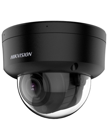 HIKVISION - CÁMARA DOMO IP GAMA PRO - RESOLUCIÓN 8 MEGAPÍXEL (3840X2160) - LENTE 2.8~12 MM | MICROSD | IP67, IK10 - LUZ HÍBRIDA