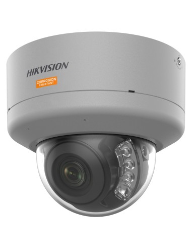 HIKVISION CÁMARA DOMO IP PTRZ GAMA SOLUTIONS - RESOLUCIÓN 4 MPX (2688X1520) - LENTE 2.7~13.5 MM | PTRZ MOTORIZADO - LUZ HÍBRIDA