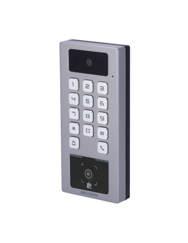 CONTROL DE ACCESO CON CÁMARA IP65 IK09 - TARJETA MF DESFIRE, QR DINÁMICO Y PIN - 10.000 USUARIOS | 300.000 REGISTROS - TCP/IP, W