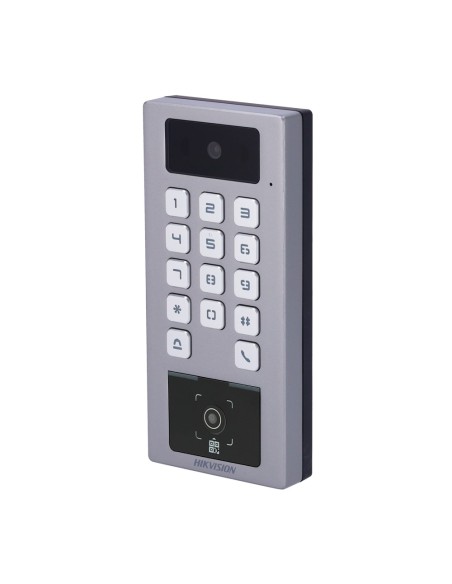 CONTROL DE ACCESO CON CÁMARA IP65 IK09 - TARJETA MF DESFIRE, QR DINÁMICO Y PIN - 10.000 USUARIOS | 300.000 REGISTROS - TCP/IP, W