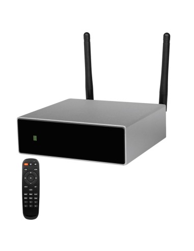 AMPLIFICATEUR DU LECTEUR - SANS FILS - 2 X 60W - CONNEXION BLUETOOTH - LECTURE USB - TÉLÉCOMMANDE