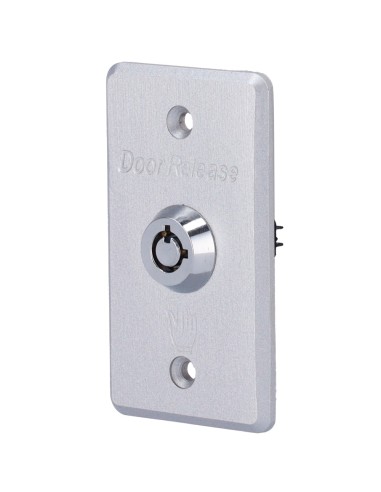 PUSH BUTTON WITH KEY - PROFESSIONAL USE - TESTED 500.000 USES - NO/NC/COM | FLUSH OR SURFACE MOUNTED - DIMENSIONS 86 (H) X 50 (