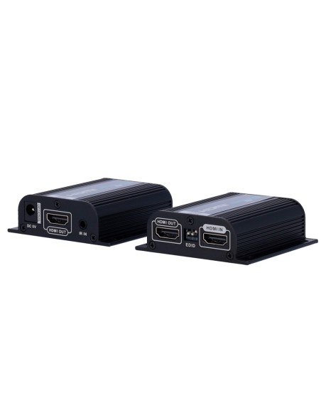 HDMI SIGNAL EXTENDER - RANGE 40 M - RESOLUTION 4K - ALLOWS 1 CONNECTIONS:1 - HDMI LOOP OUT - POC - CABLE POWER SUPPLY