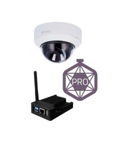 KIT FOR CAPACITY CONTROL PRO - SAFIRE SMART CAMERA SF-IPD540ZA-6I1 - PC WITH SF-SW-COUNT-MULTIROOM SOFTWARE(INSTALLED) - VIEW F